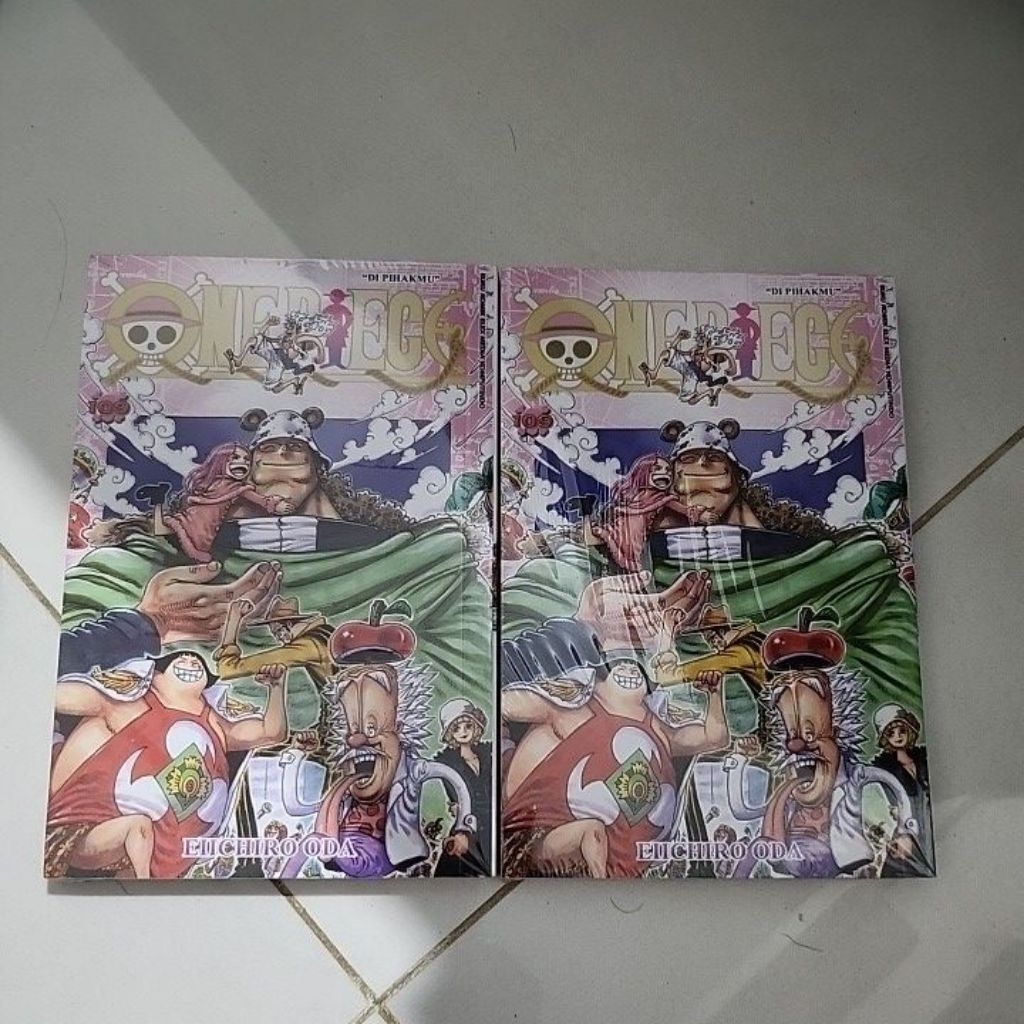 Komik One Piece vol 109 bonus Postcard segel ori Bahasa Indonesia Elex Media