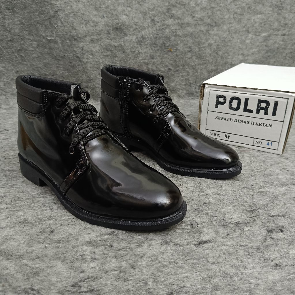 Sepatu PDH AKPOL POLRI / Sepatu PDH POLRI / Sepatu PDH Pria