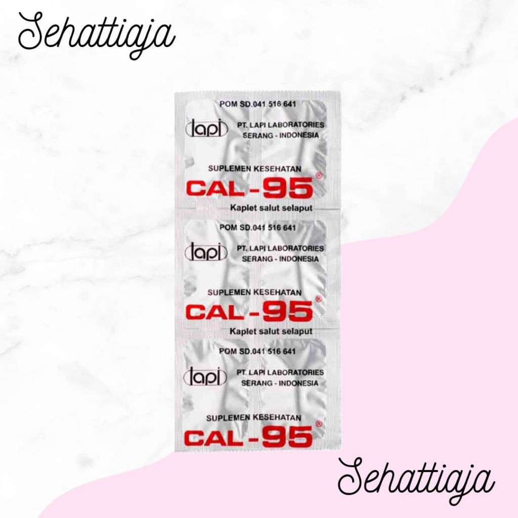 Vitamin Cal 95 Vitamin Tulang Kalsium Cal-95