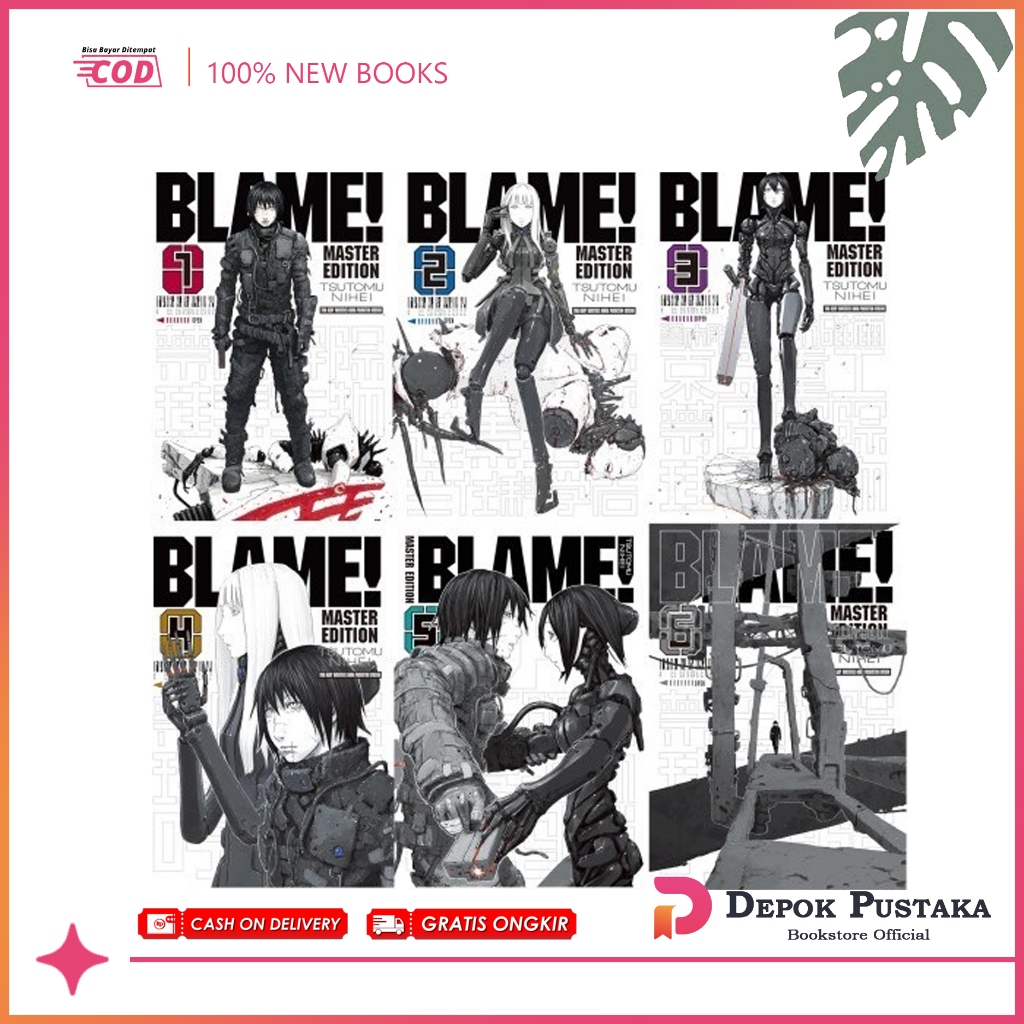 Komik BLAME: Master Edition (6 book series)