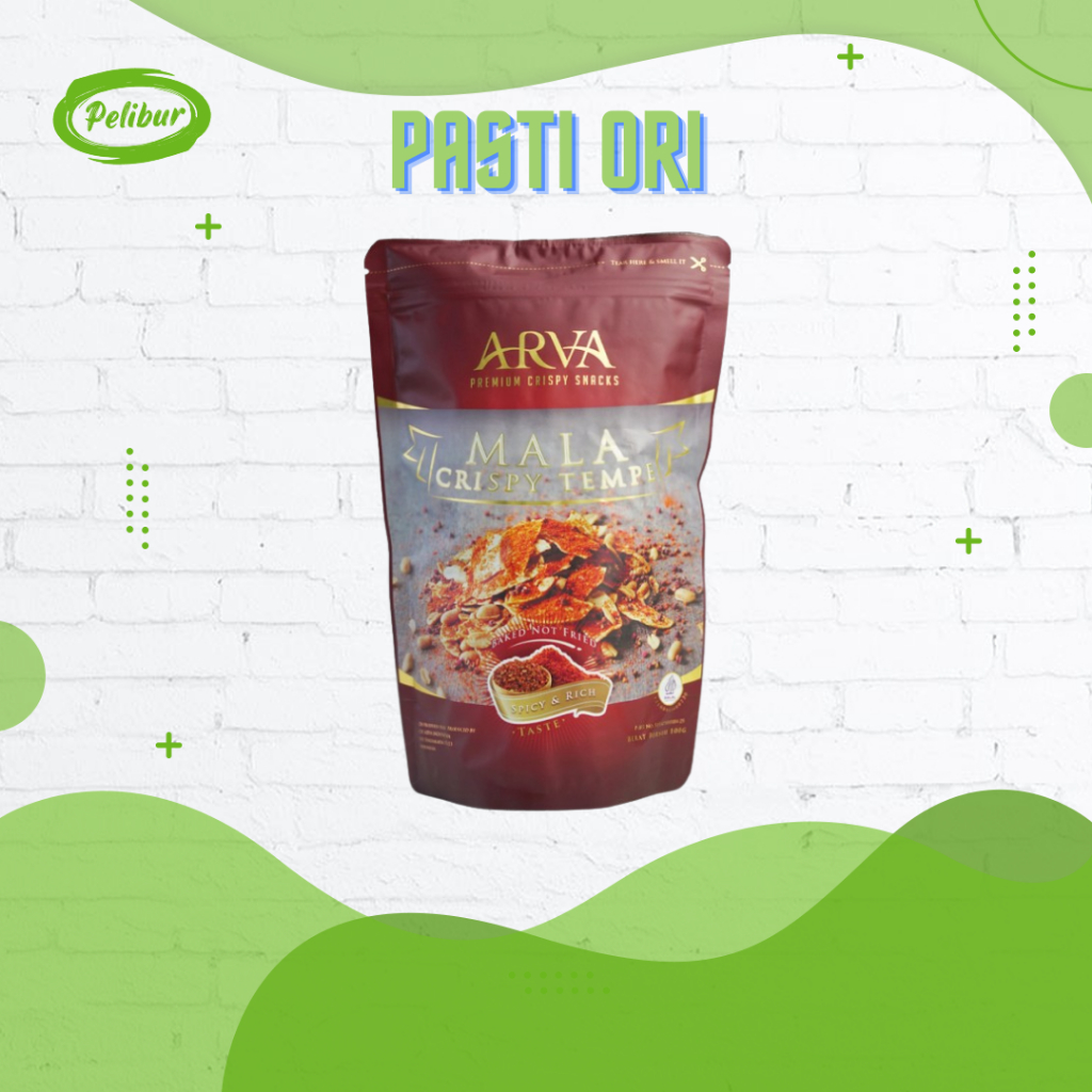 Keripik Tempe Mala Arva Enak 80g
