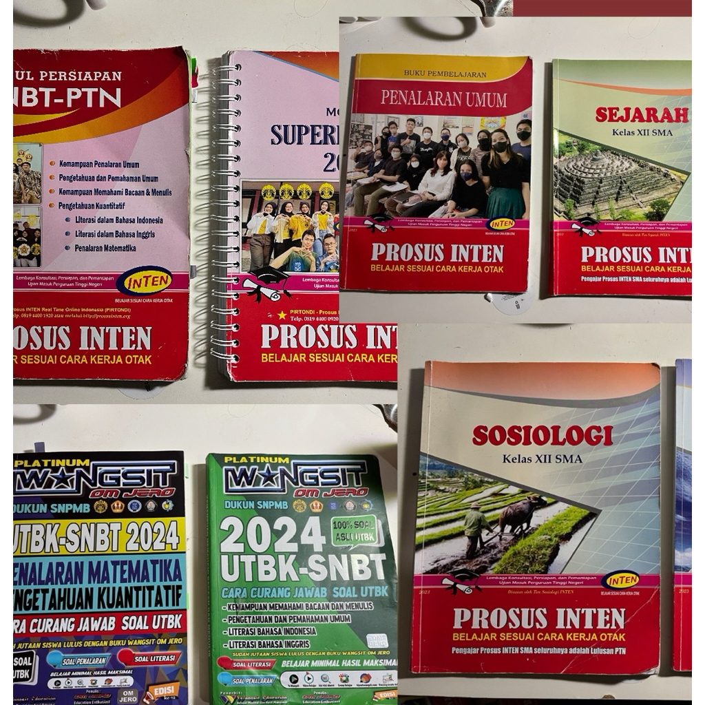 Preloved buku inten 2024