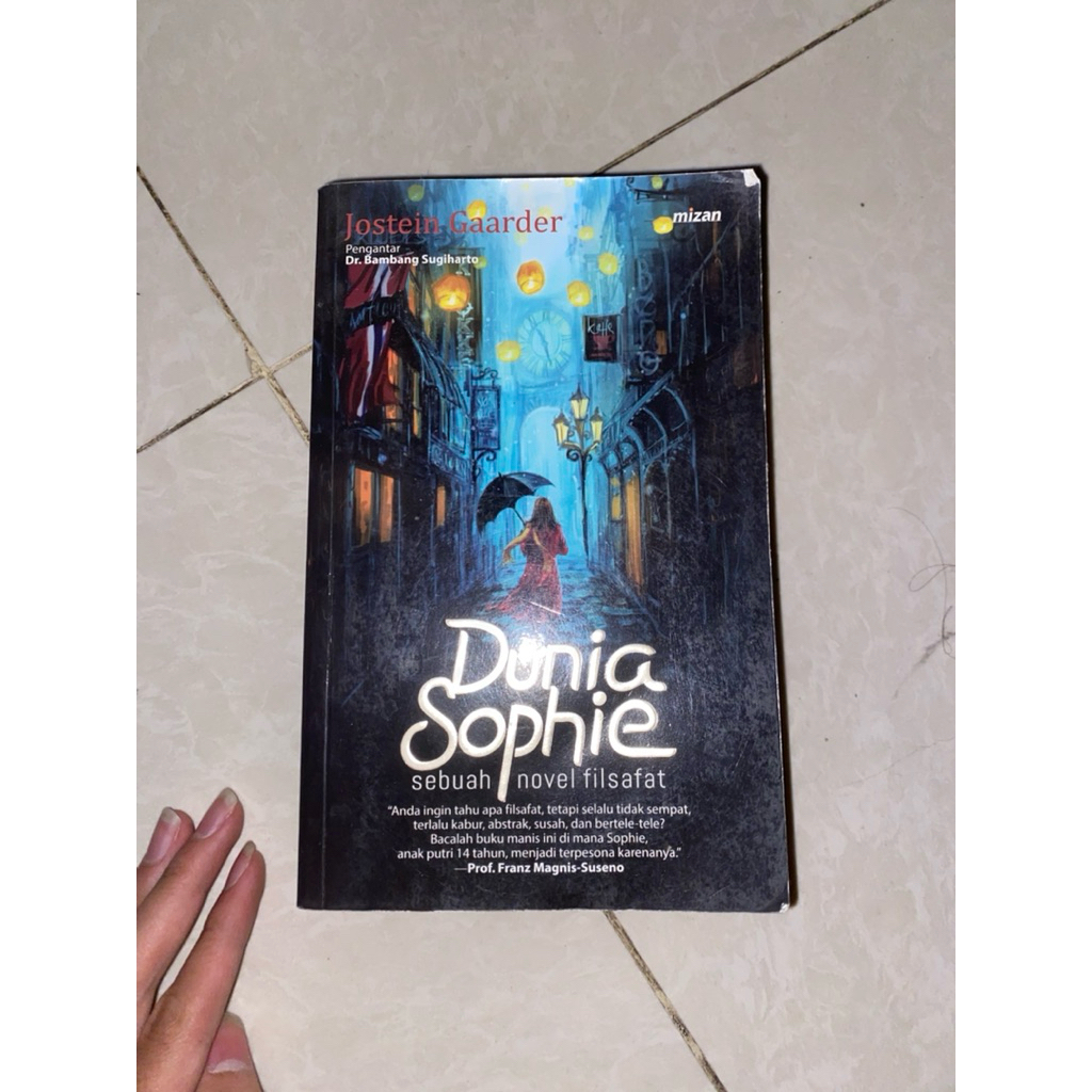 buku dunia sophie original bekas mulus