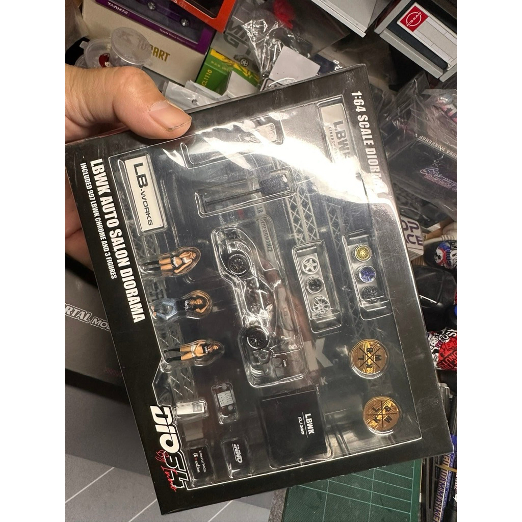 inno64 PORSCHE LBWK DIORAMA DIO64 (new) veryrare