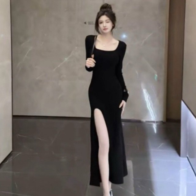 PRELOVED dress long sleeve korean style