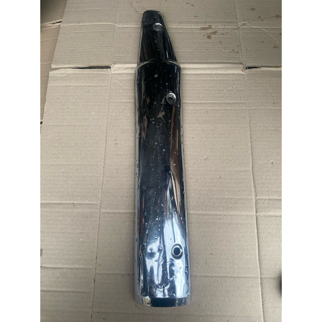Cover tameng tutup knalpot megapro primus mp primus original copotan lepasan motor
