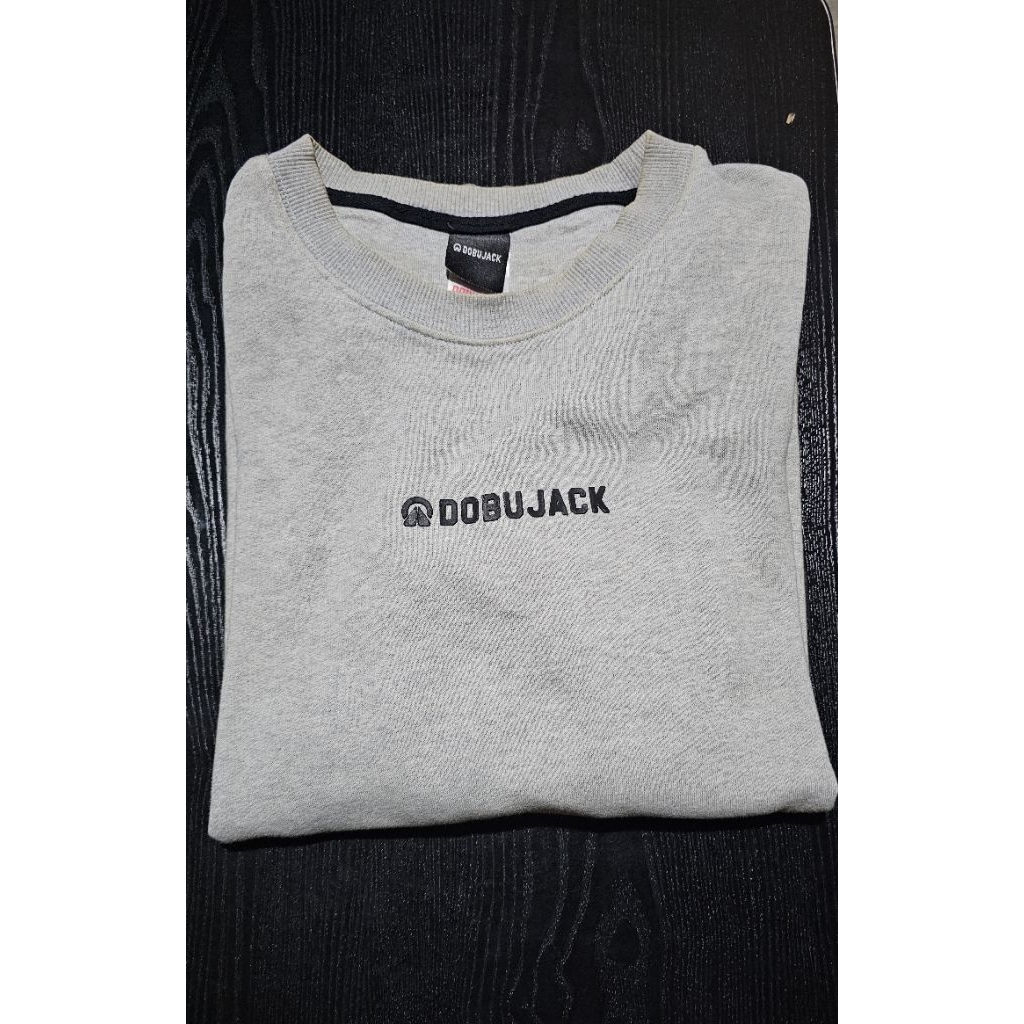 Sweatshirt Crewneck Dobujack Grey M