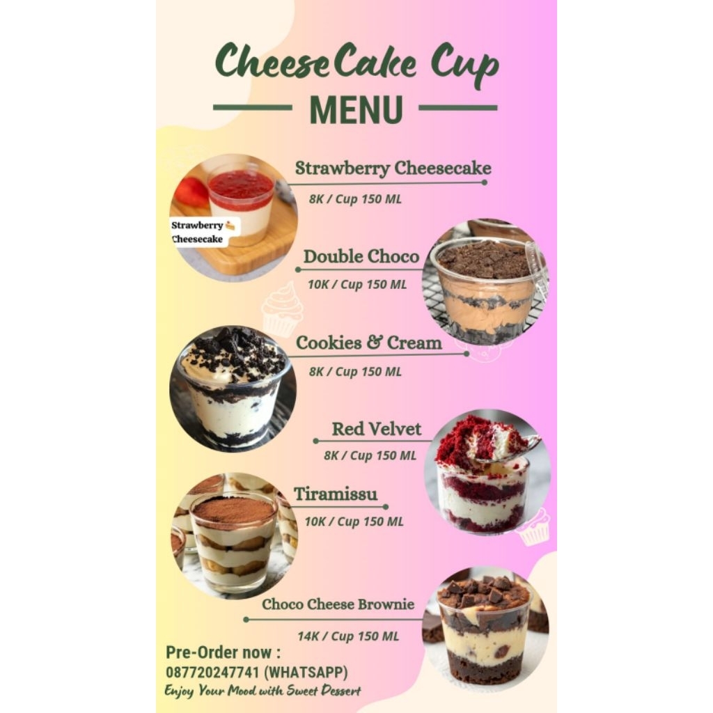 Cheese Cake Cup