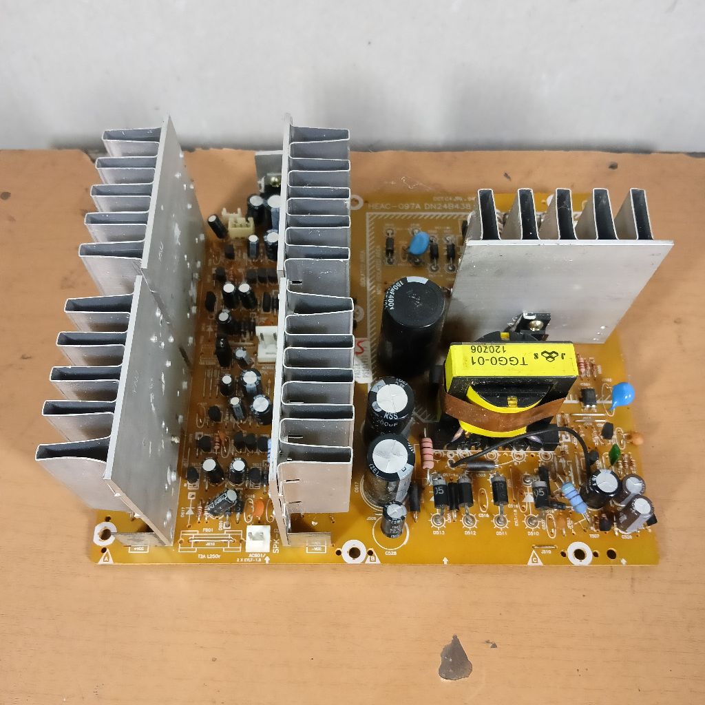 Kit speaker aktif Polytron PAS28 bekas copotan normal