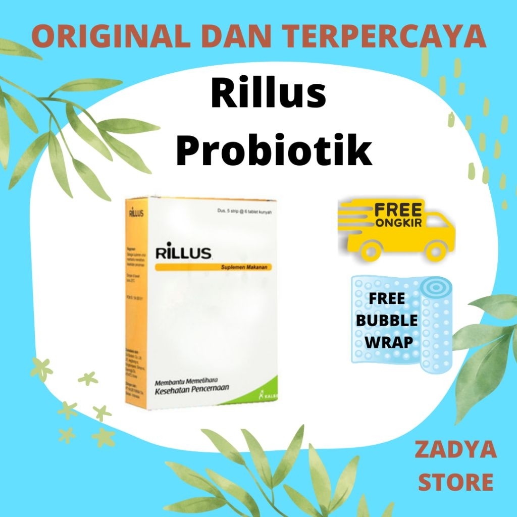 PROMO Rillus Probiotik isi 30 tablet