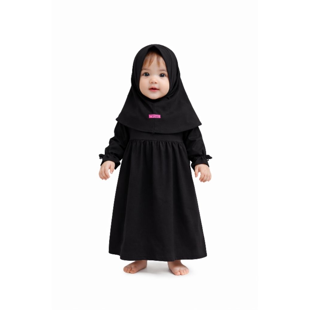 Gamis Bayi Perempuan 0_12 Bulan  | Bahan Adem |Gamis Anak Bayi 1 tahun Baju Lebaran