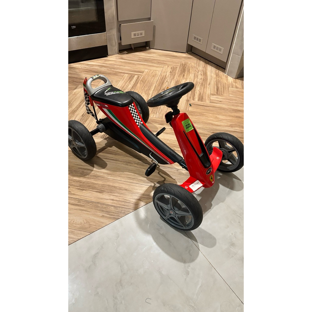 Pliko Ferrari Pk-820 Pedal Gokart Sepeda Anak-Mobil Gowes