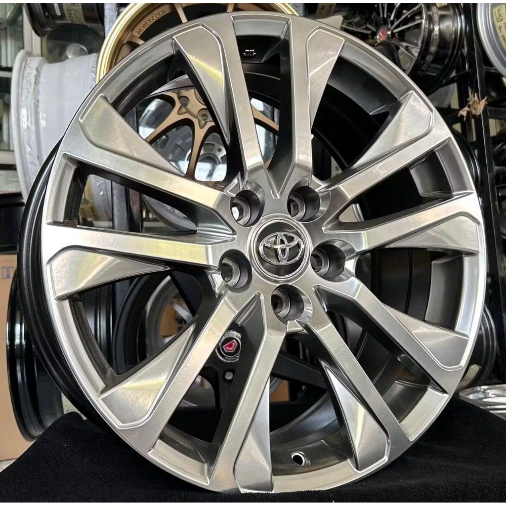 velg mobil ring 18 velg rep order zenix pcd 5x114,3 velg racing r18 pnp untuk mobil Toyota Innova re