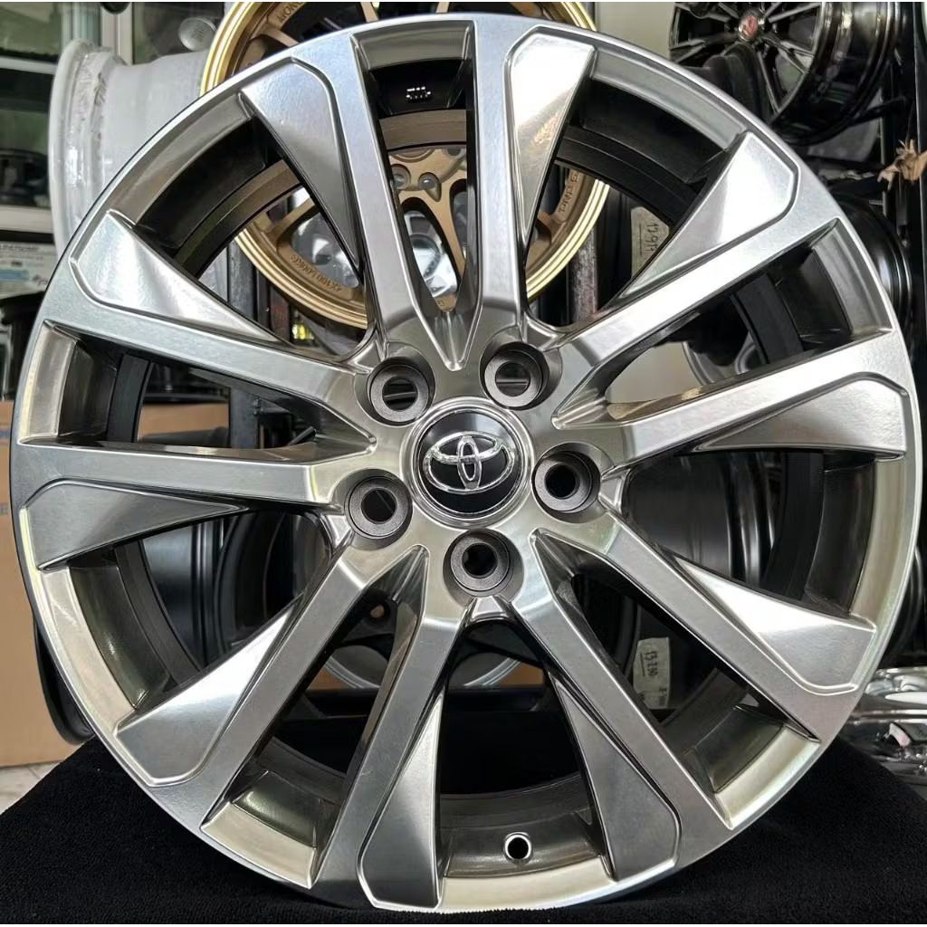 velg mobil ring 18 velg rep order zenix pcd 5x114,3 velg racing r18 pnp untuk mobil Toyota Innova re