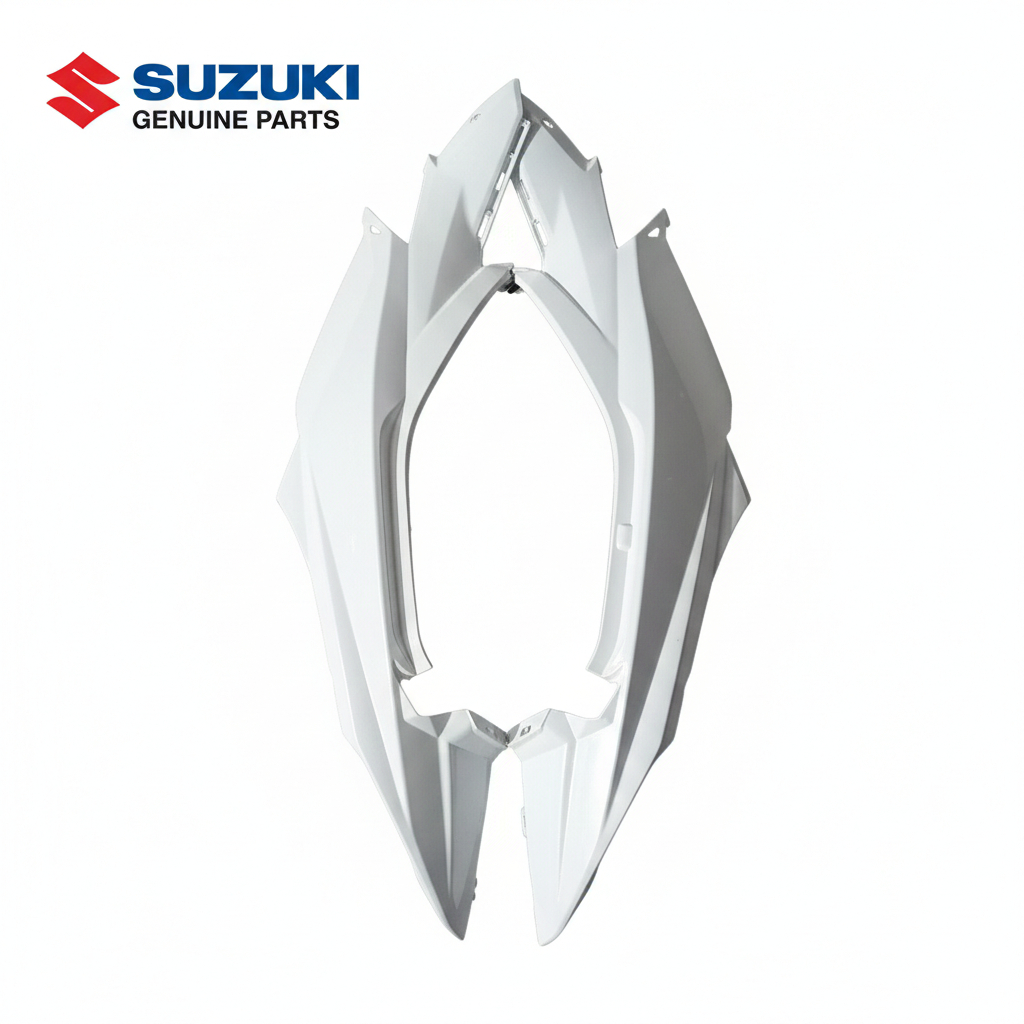 COVER BODY BODI SATRIA FU FACELIFT PUTIH ORIGINAL47111/47211-25G60-YUH