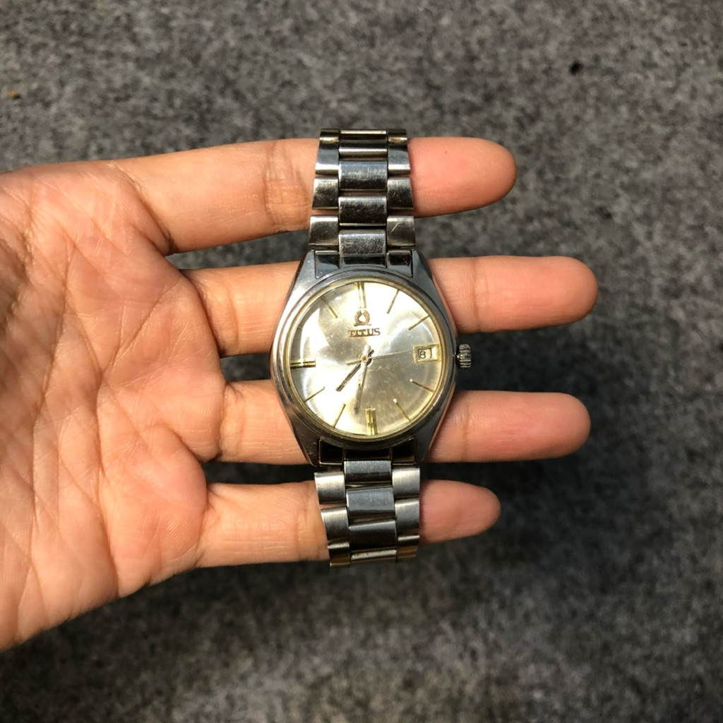 Jual jam titus manual widing original antik