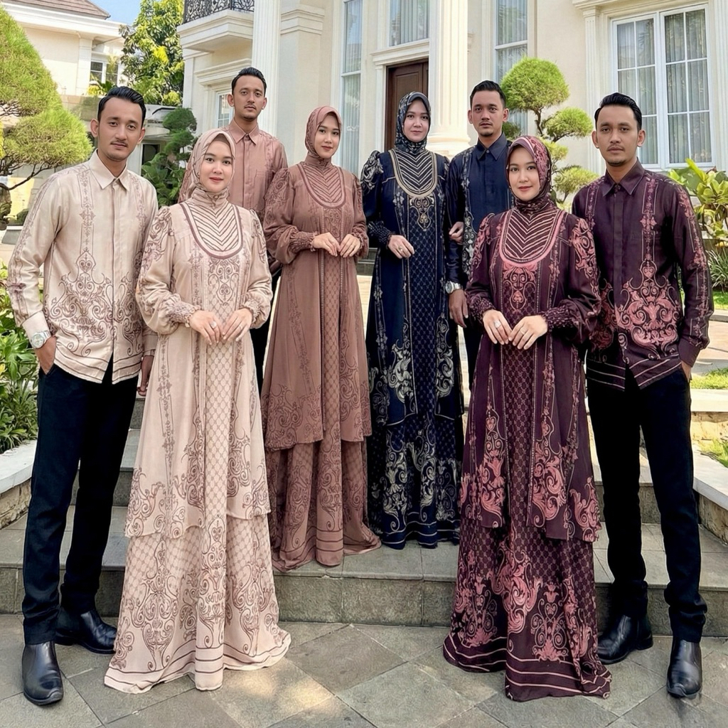 GAMIS SARIMBIT AURAKAY HALIMAH 7513 DAN SUKRIYAH ORI BY AURAKAY SYAR’I stok ready dan po