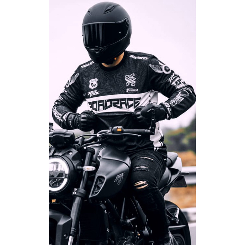 JERSEY MOTOR BAHAN EMBOS PREMIUM