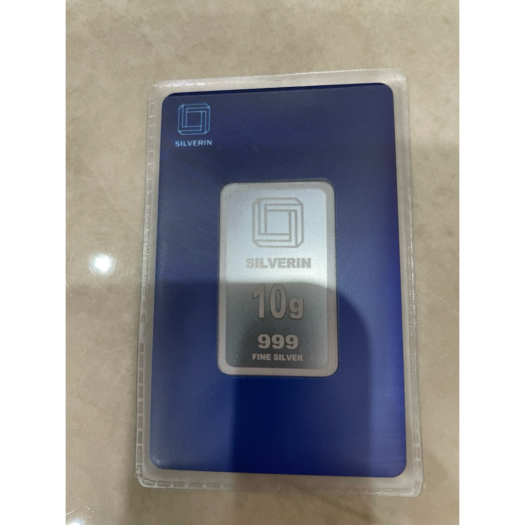 Perak Silver Batangan 10 gram Silverin