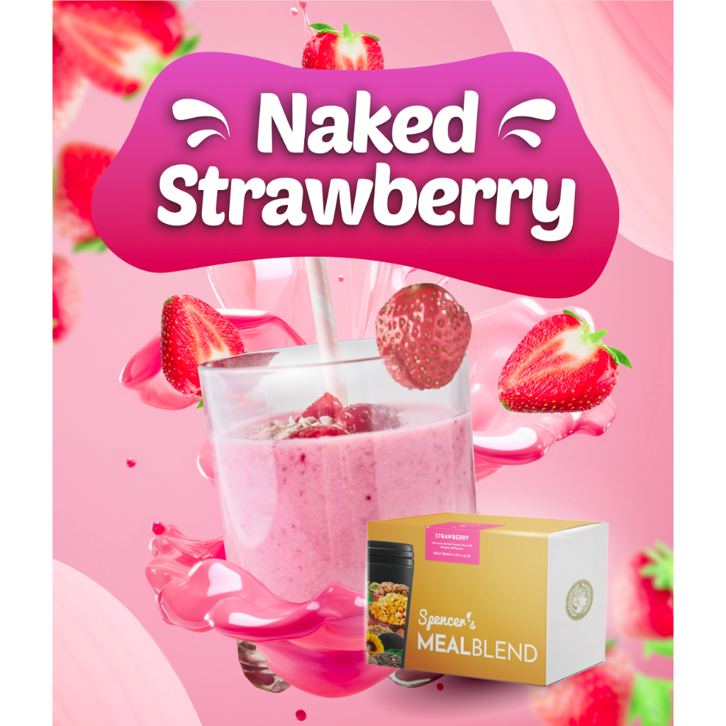 makanan pengganti nasi - Sereal pengganti sarapan -  MealBlend Minuman Buat Solusi Diet Sehat - Stra