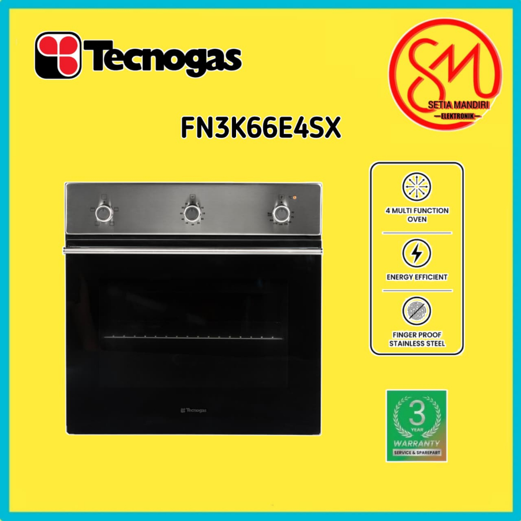 TECNOGAS Tanam Oven FN3K66E4SX
