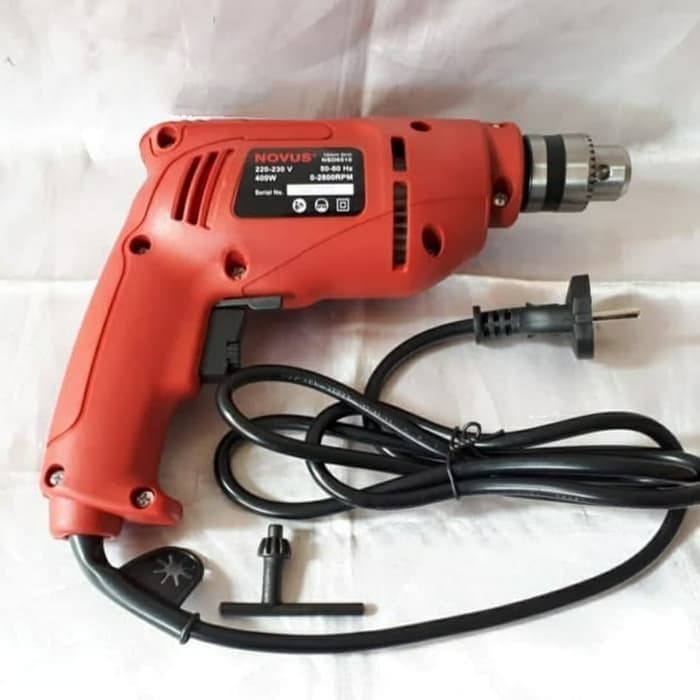 Bor Listrik Tangan 10mm  Bolak Balik