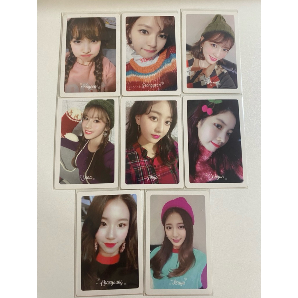 OFFICIAL PHOTOCARD POB TWICE SIGNAL & TCLANE
