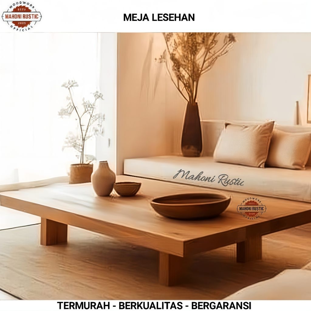 MEJA LESEHAN meja kayu meja makan meja minimalis