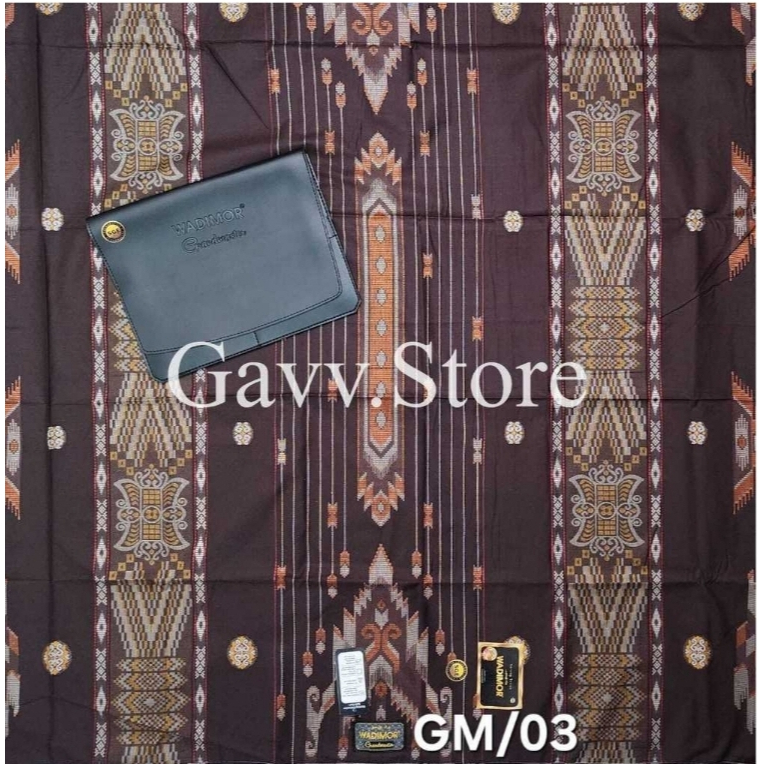 Sarung WADIMOR GRANDMASTER // Sarung Grand Master Jaguar songket