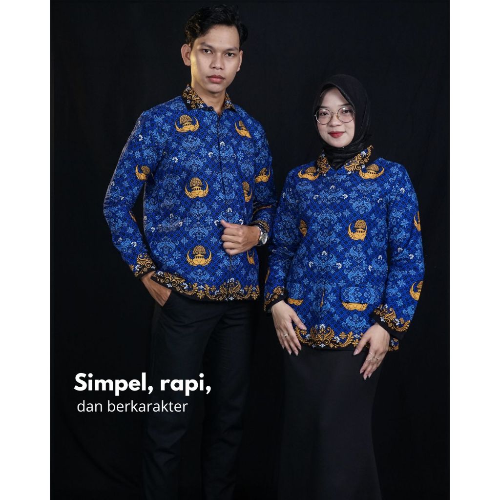 MENSBATIK - BATIK KORPRI - Pre Order - Reguler Fit / Slimfit
