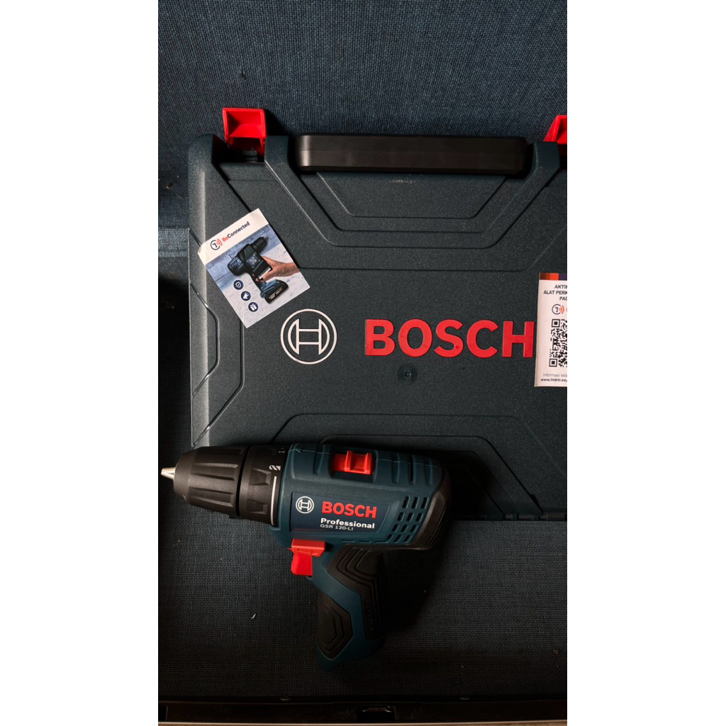 BOSCH GSR 12v (baru) lengkap dg box.