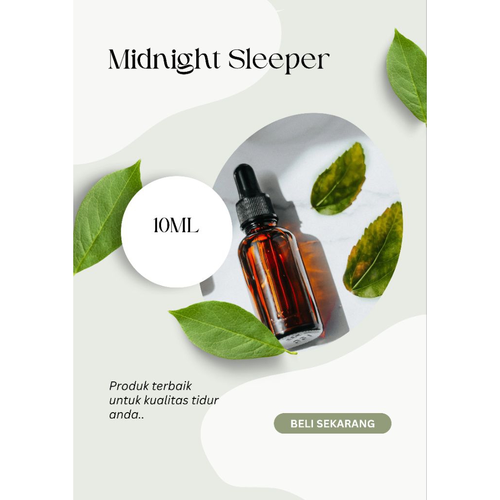 Midnight Sleeper 10ml obat tidur tetes ampuh