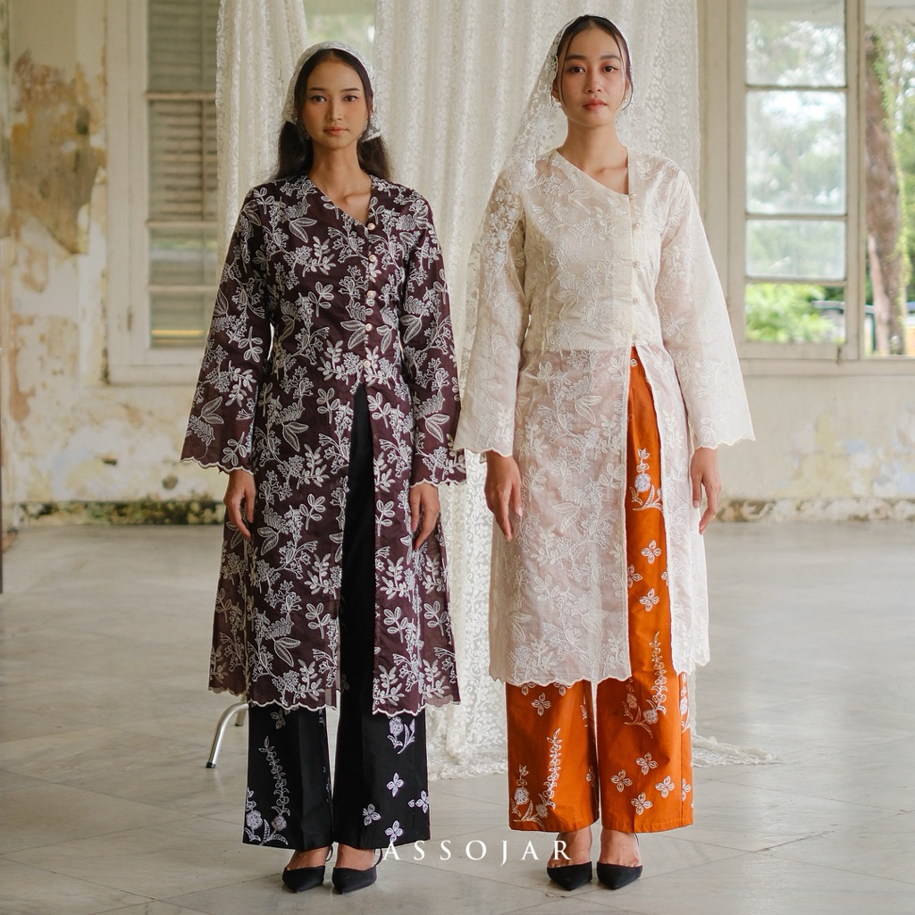 Assojar - Ranum Tunik / Atasan kebaya Embroidery