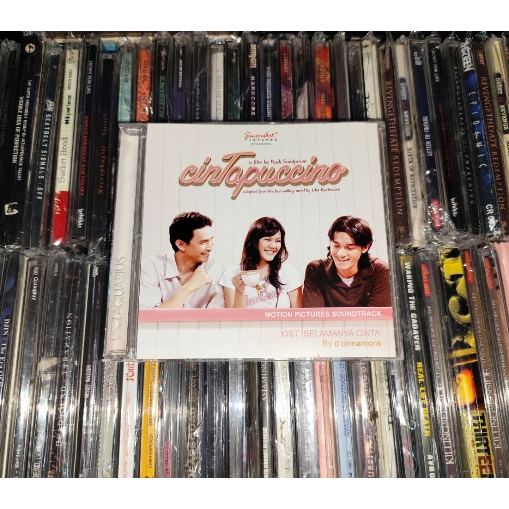 CD Soundtrack Cintapucino - D'cinnamons, Ahmad Dhani, Olif, Utopia