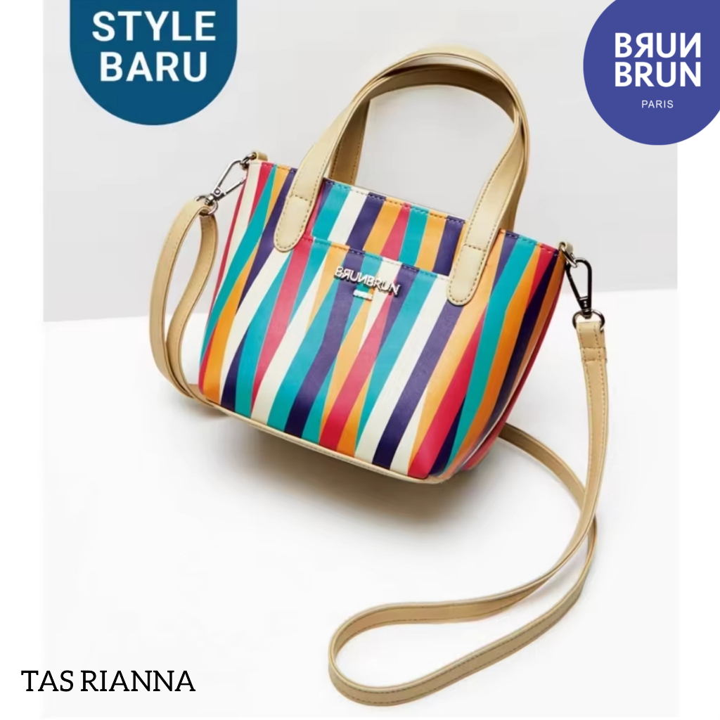 TAS RIANNA BRUNBRUN PARIS PROMO TAS SELEMPANG BAHU WANITA