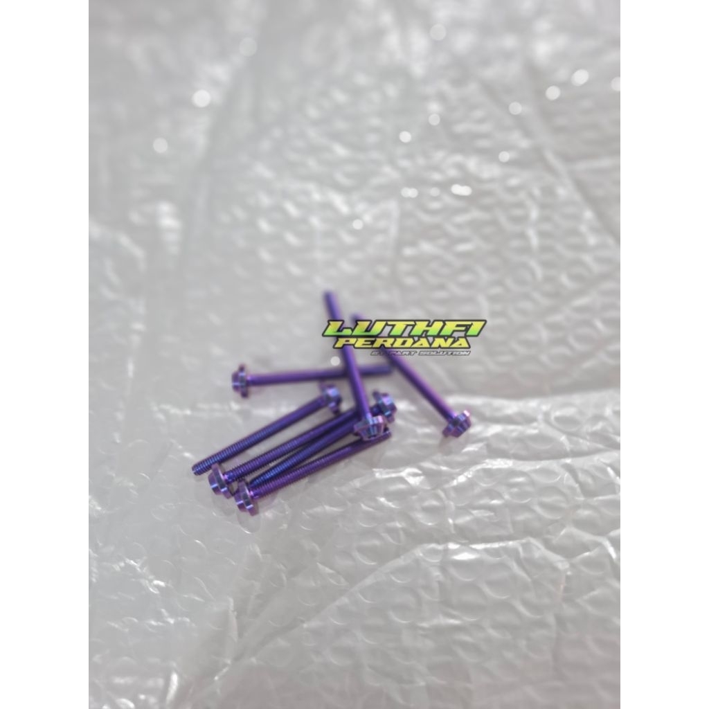 BAUT TITANIUM DRAT 6 PANJANG 40 CM U4X40