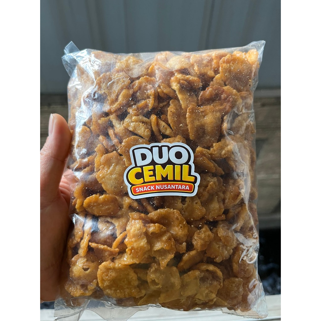 Emping Melinjo Khas Banten 500gr | Rasa Manis & Manis Pedas | Renyah Gurih | Camilan & Oleh-Oleh | P