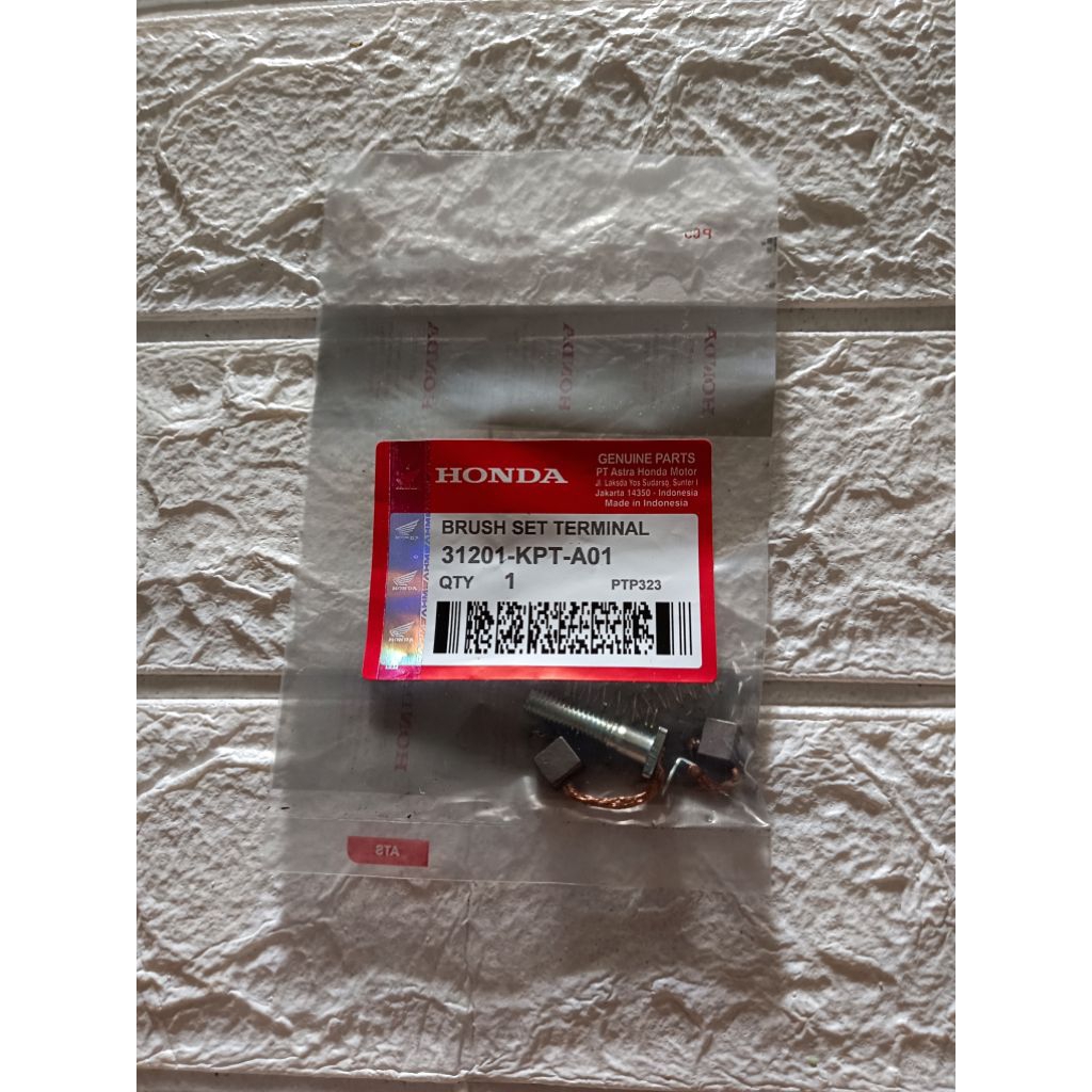 brostel boster brush arang dinamo stater honda megapro mono new verza  CB 150 R