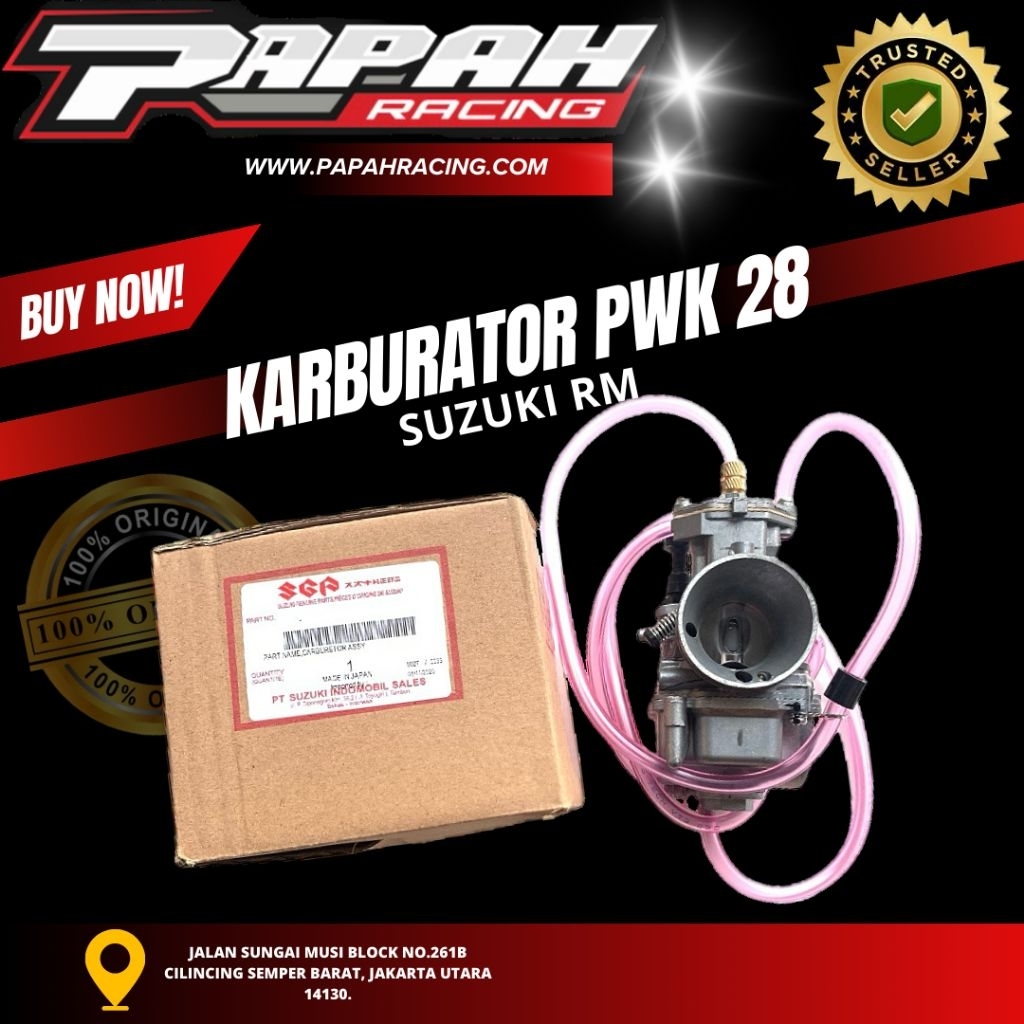 KARBU KARBURATOR PWK 28 SUZUKI RM