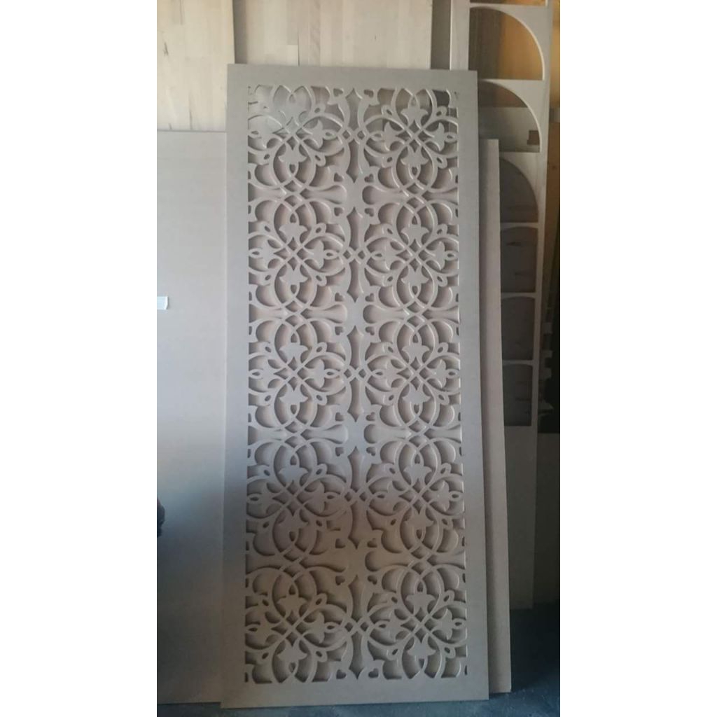 GRC Krawangan Atas Pintu | Motif Krawangan Minimalis
