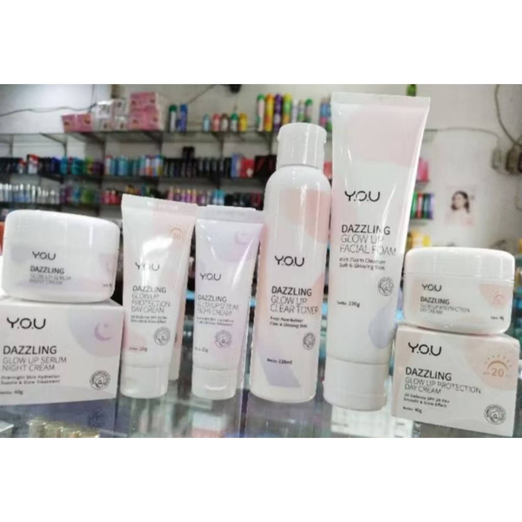 you dazzling glow up series