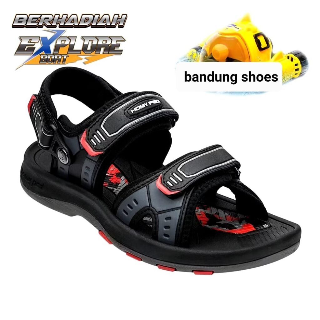 SANDAL ANAK LAKI LAKI HOMYPED TERBARU BERHADIAH EXPLORE BOAT