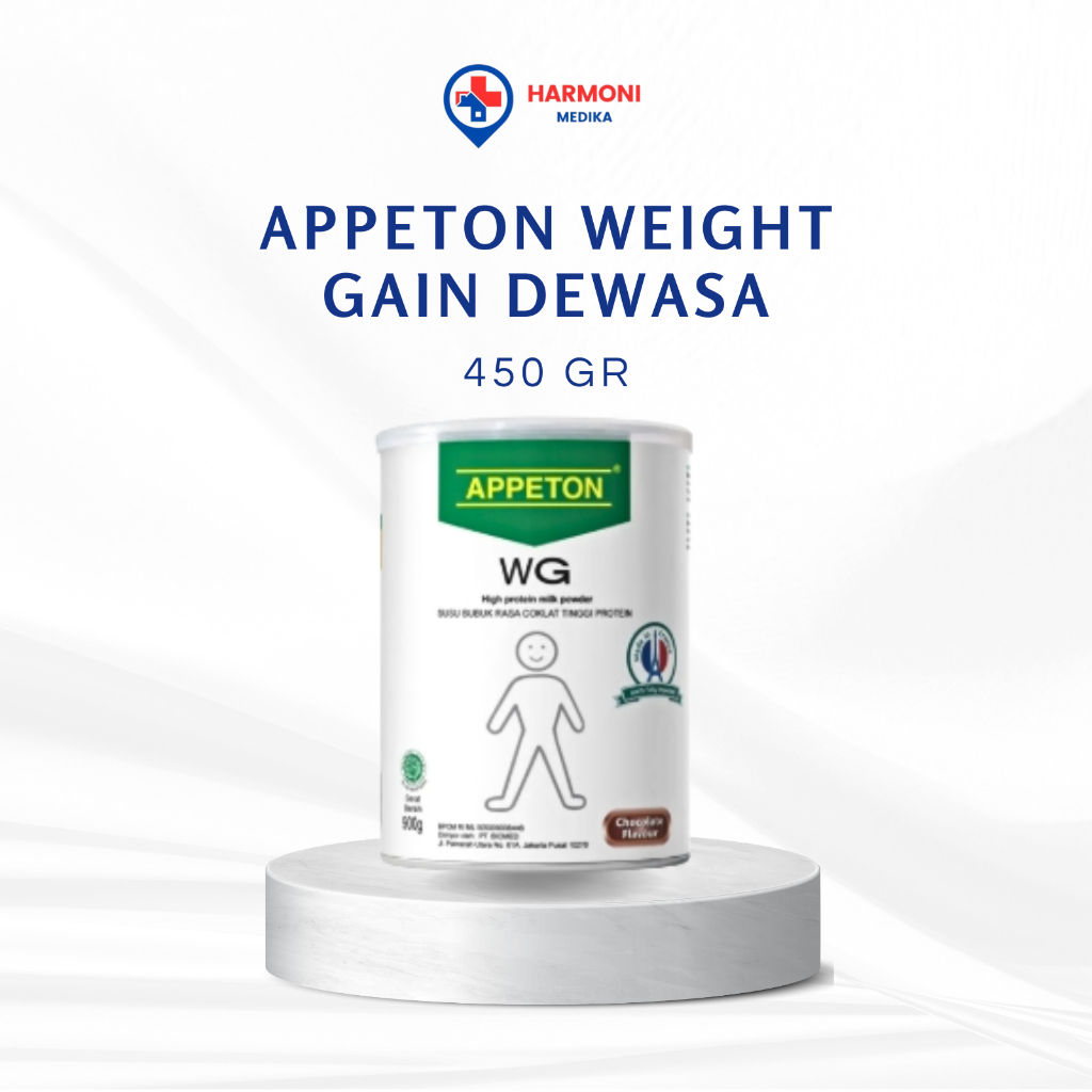 SUSU APPETON WEIGHT GAIN 450GR PENAMBAH BERAT BADAN DEWASA