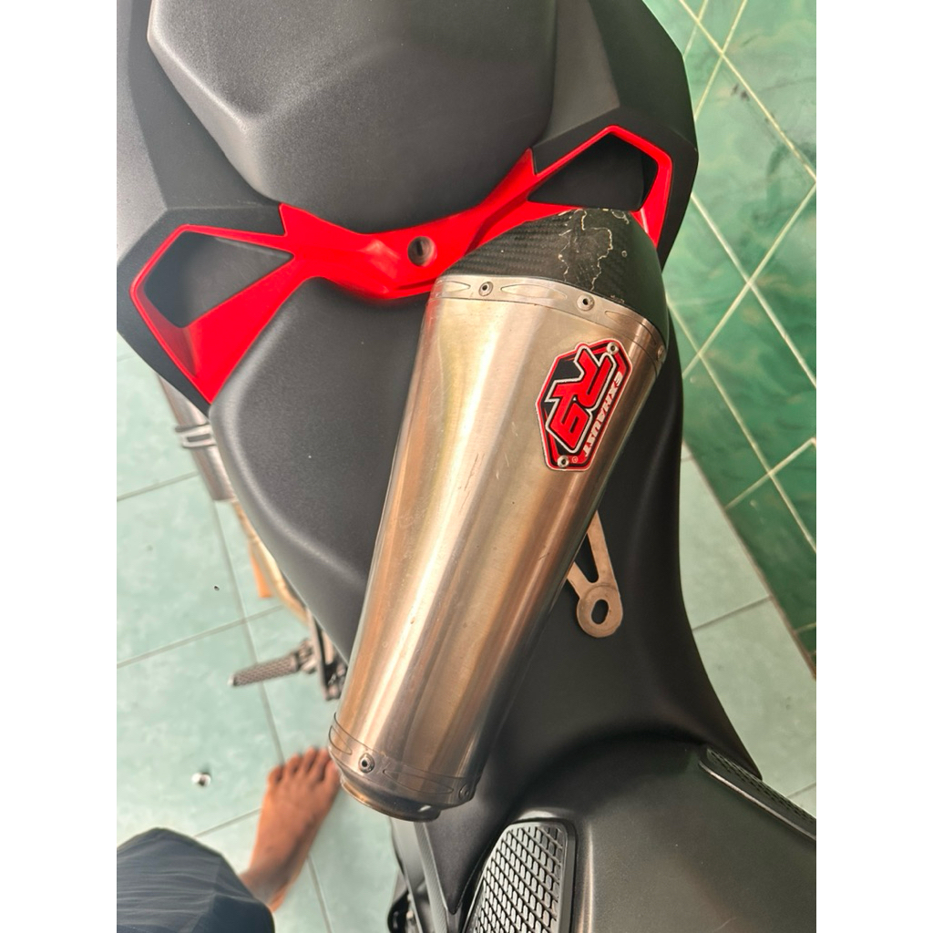 knalpot racing r9 zeta cbr250rr ninja250 inlet 50
