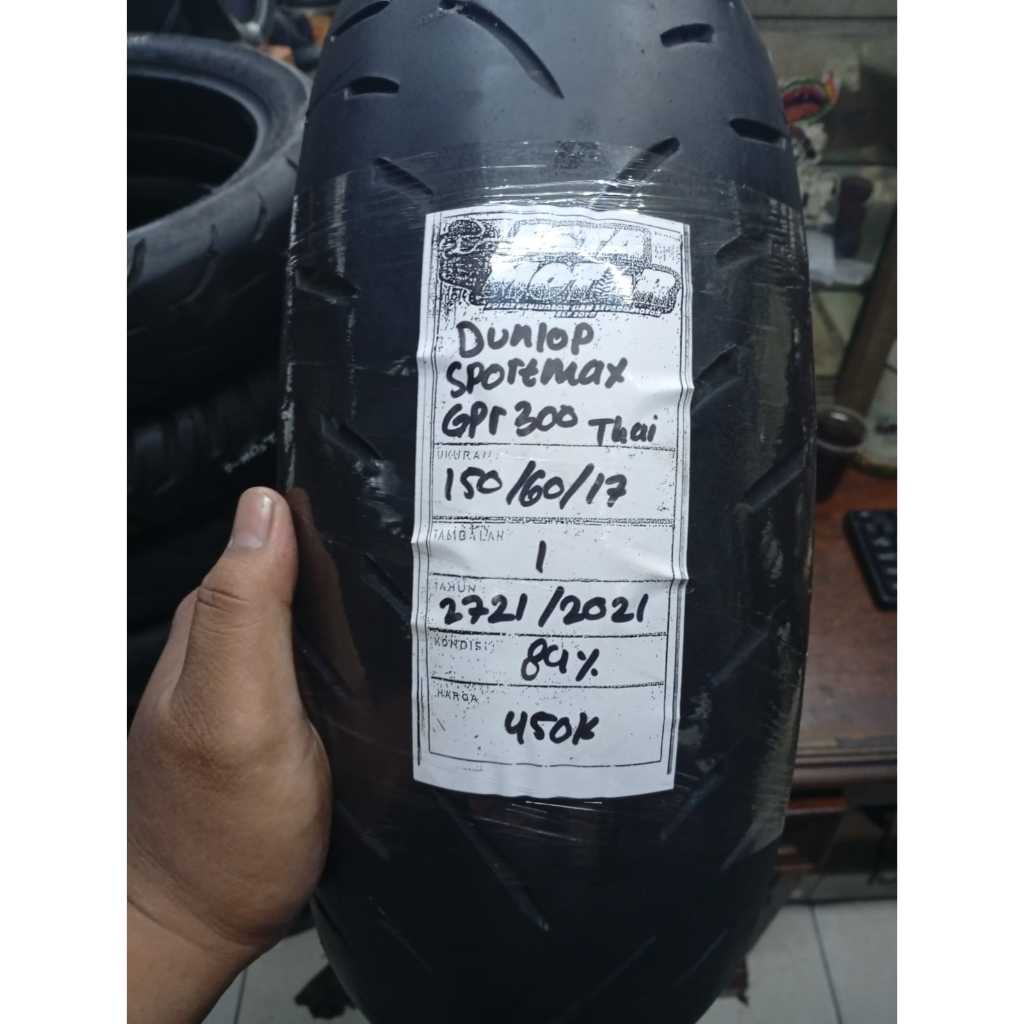 BAN COPOTAN DUNLOP SPORTMAX GPR 300 RING 17 UKURAN 150 60 17 KODE2721