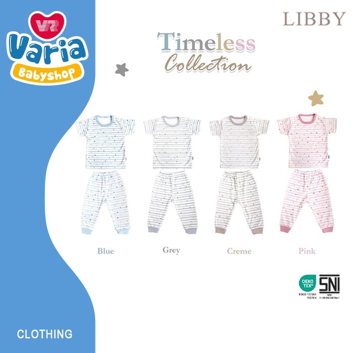 LIBBY OBLONG PENDEK CELANA PANJANG TIMELESS COLLECTION / PAKAIAN ANAK UNISEX ACG | LIBBY BABY
