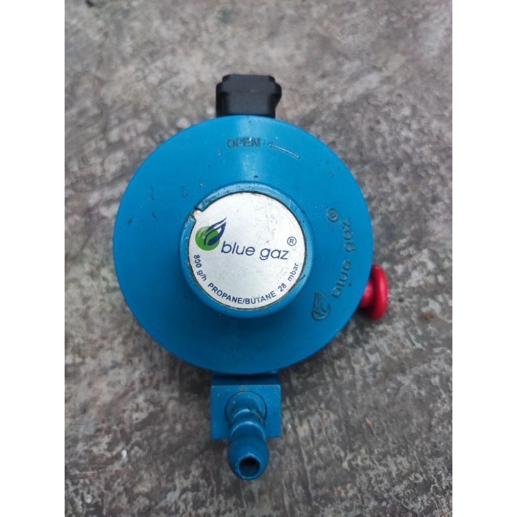 Regulator blue gas second
