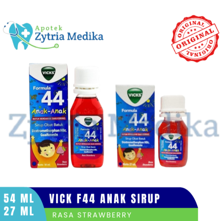 Vick Formula 44 Anak - Meringankan Batuk