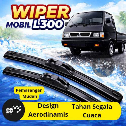 Wiper L300 Set Wiper L300 Diesel Solar Bensin Wiper Depan L300 Frameless