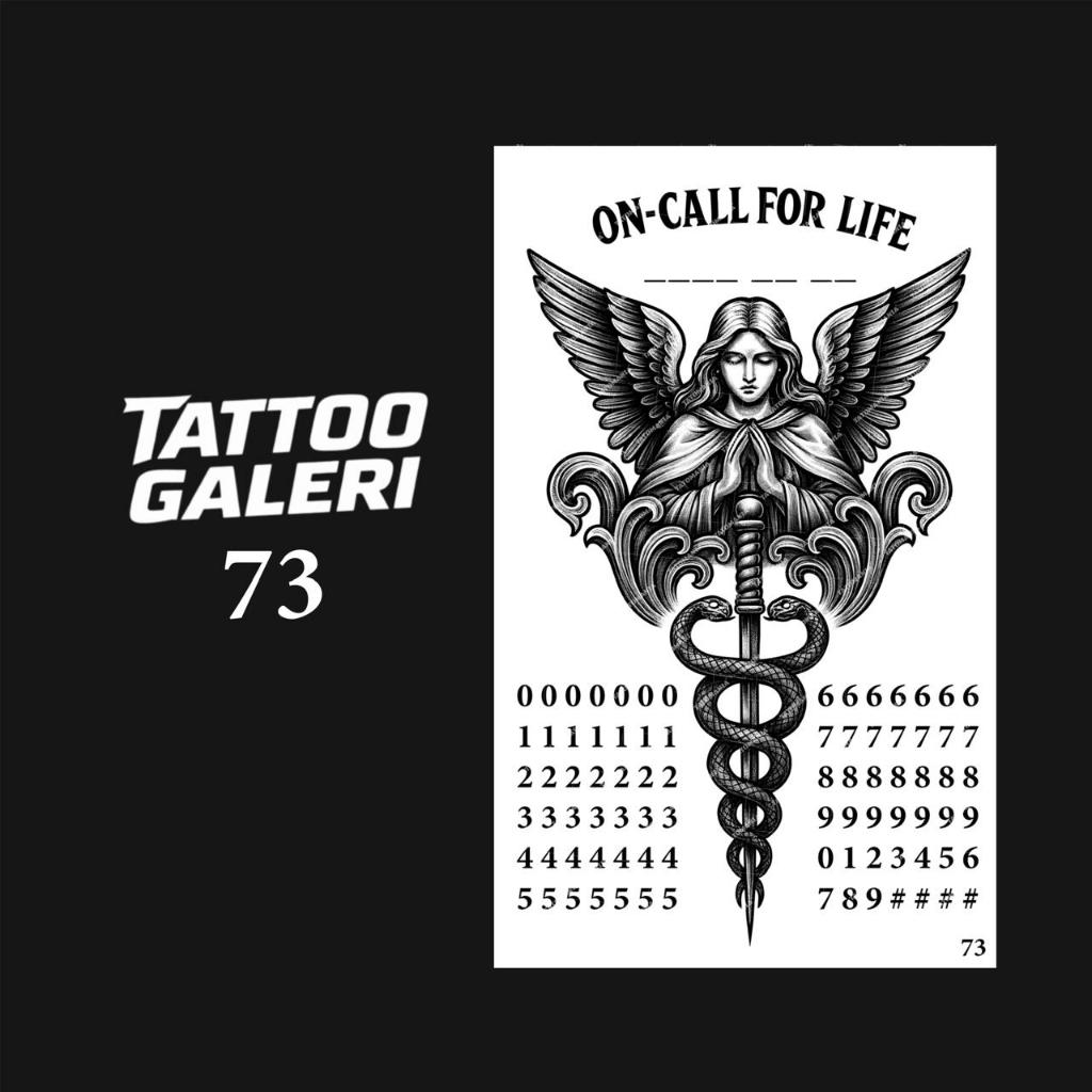 Tato temporer stiker tato semi permanen motif gambar 73 -GaleriStorage